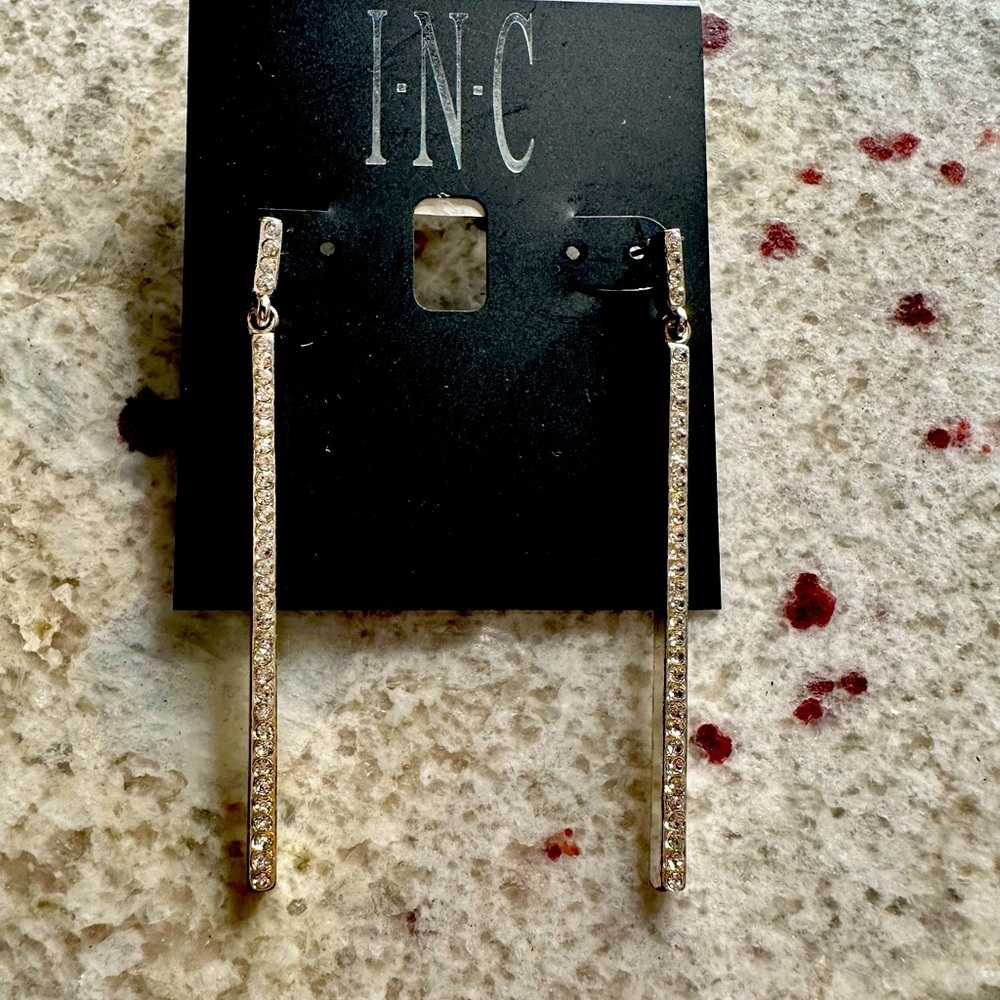 INC for Macy’s Earrings. New with tags.